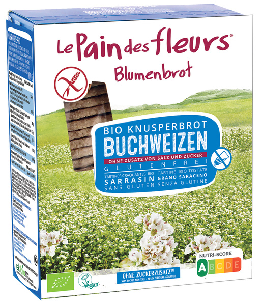 Blumenbrot Blumenbrot Buchweizen ohne Salz und Zucker 150 g