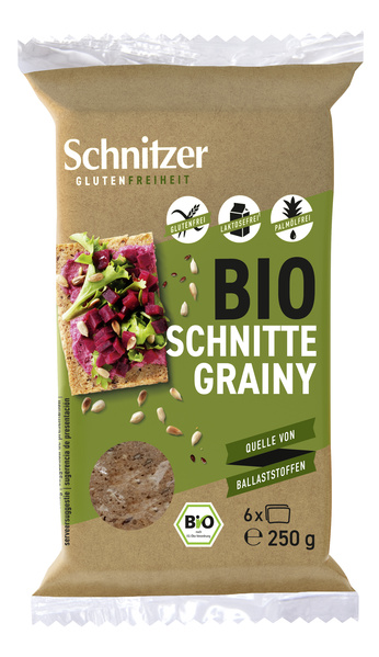 Schnitzer GLUTENFREIHEIT Schnitte Grainy glf 250 g