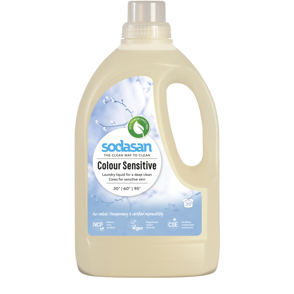 sodasan Color Flüssigwaschmittel Sensitiv 1.5 l