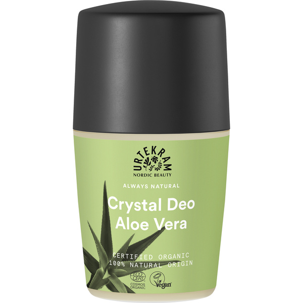 Urtekram Aloe Vera Crystal Deo Roll On 50 ml