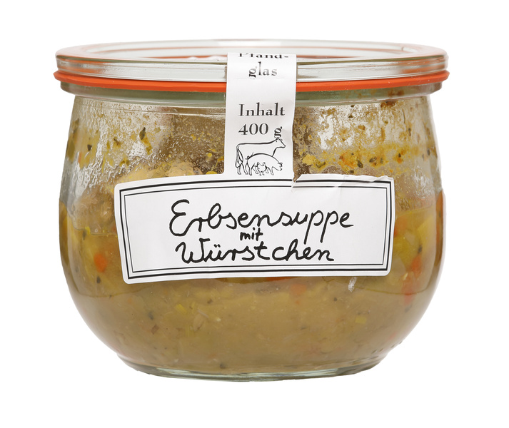Schröders Bio Fleisch- und Wurstwaren Erbsensuppe mit Wurst MW 400 g