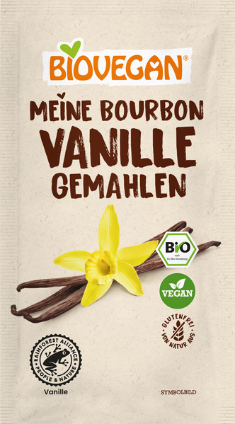 Biovegan Bourbon Vanille gemahlen 5 g