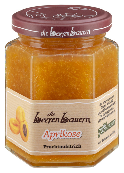 die beerenbauern Aprikose Fruchtaufstrich 200 g