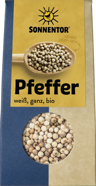 Sonnentor Pfeffer weiß ganz 35 g