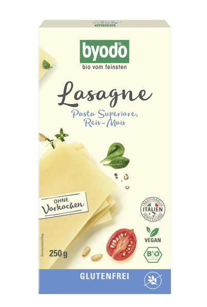 Byodo Reis Mais Lasagne 250 g