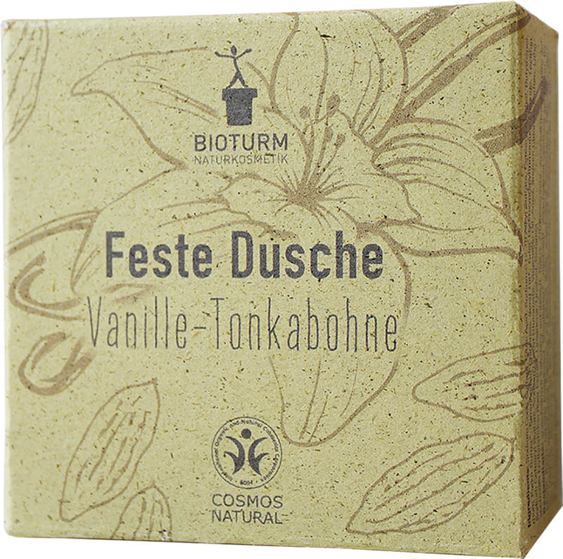 Bioturm Feste Dusche Vanille-Tonkabohne 100g