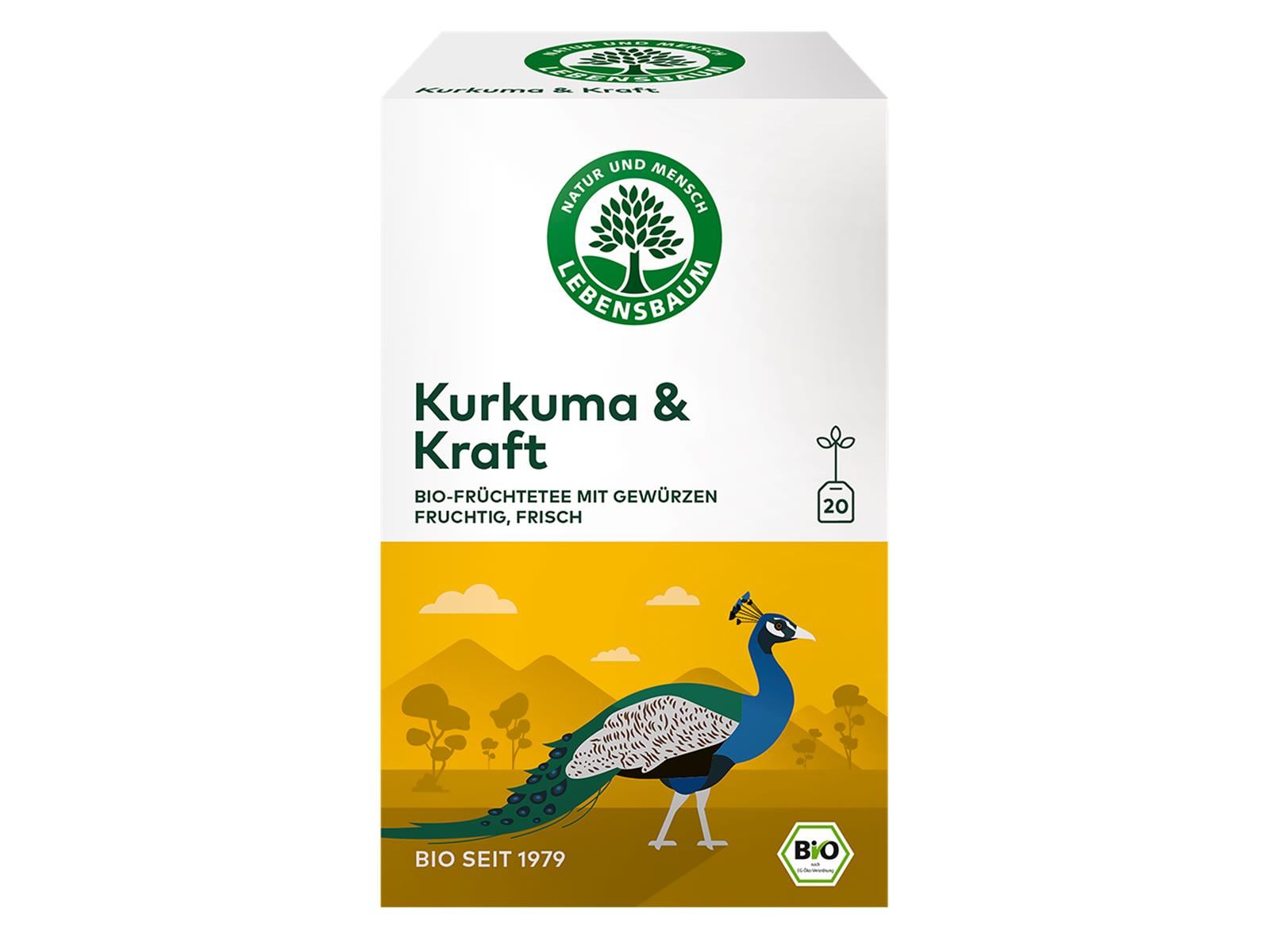 Lebensbaum Kurkuma & Kraft 20 Btl. 40 g
