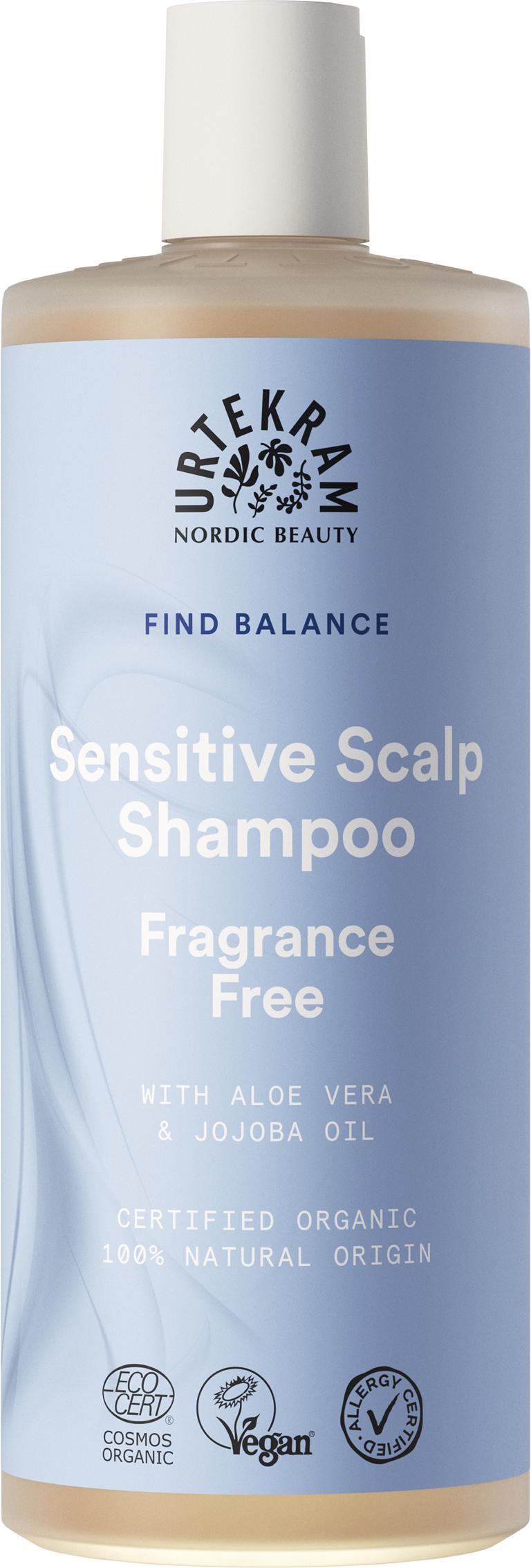 Urtekram Fragrance Free Sensitive Scalp Shampoo 500 ml