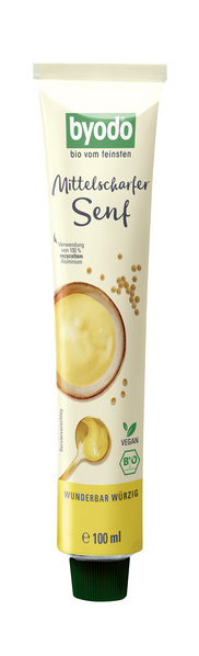 Byodo Mittelscharfer Senf 100 ml