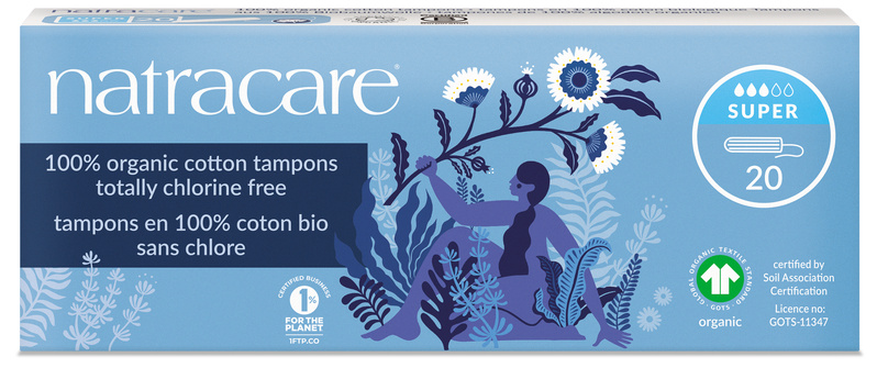 Natracare Tampon Super 20 Stück