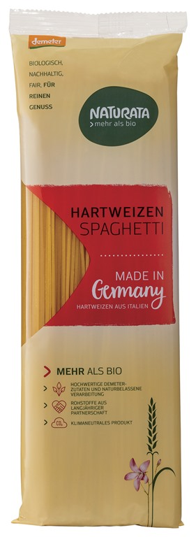 Naturata Hartweizen Spaghetti hell 500 g