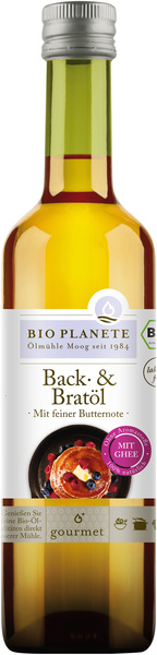 BIO PLANÈTE Back- & Bratöl mit feiner Butternote 0.5 l