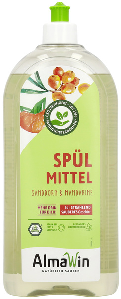 AlmaWin Spülmittel Sanddorn Mandarine 1 l