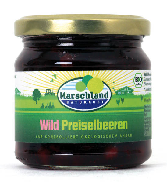 Marschland  Wildpreiselbeeren 220 g