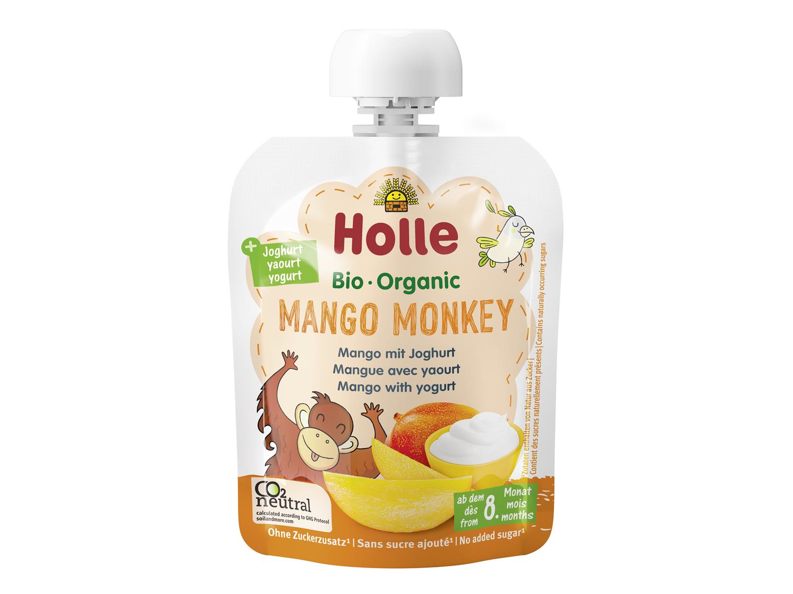Holle Pouchy Mango Monkey 85g