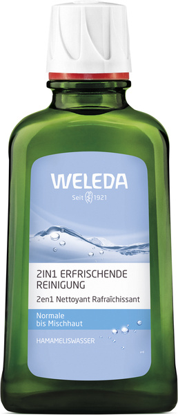 Weleda Erfrischende 2in1 Reinigung Hamamelis 100 ml