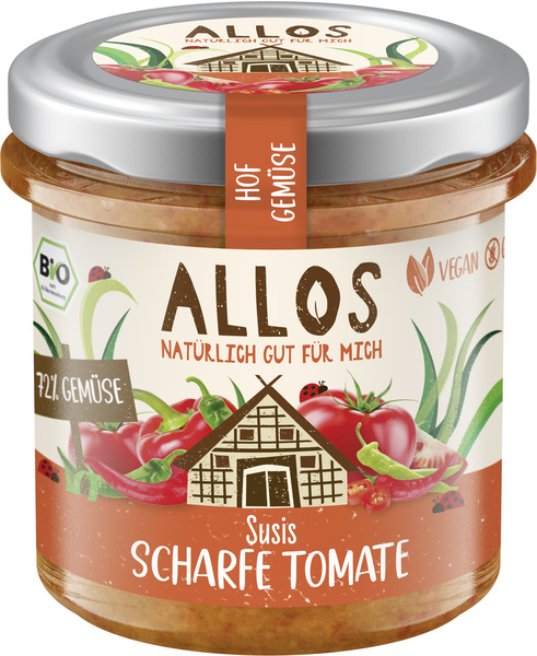 Allos Hof Gemüse Susis scharfe Tomate 135 g