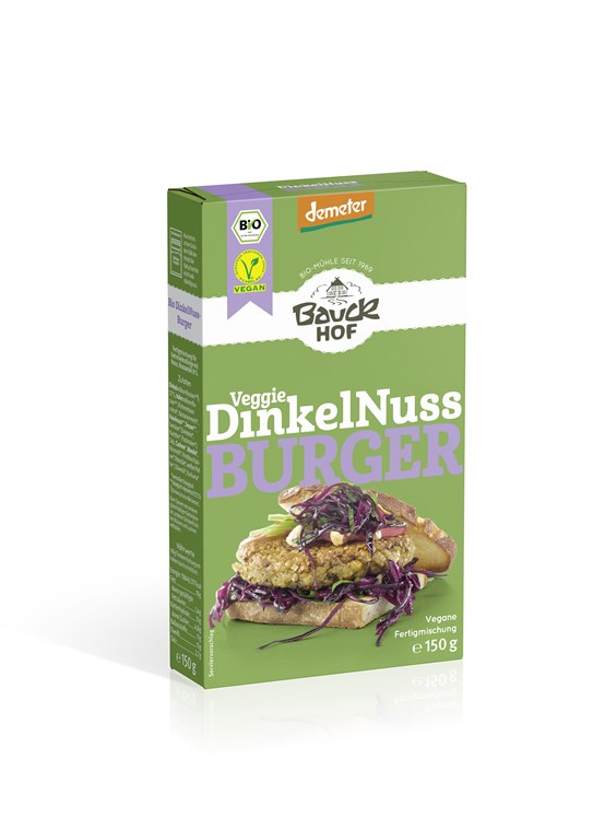 Bauckhof Dinkel Nuss-Burger Demeter 150 g
