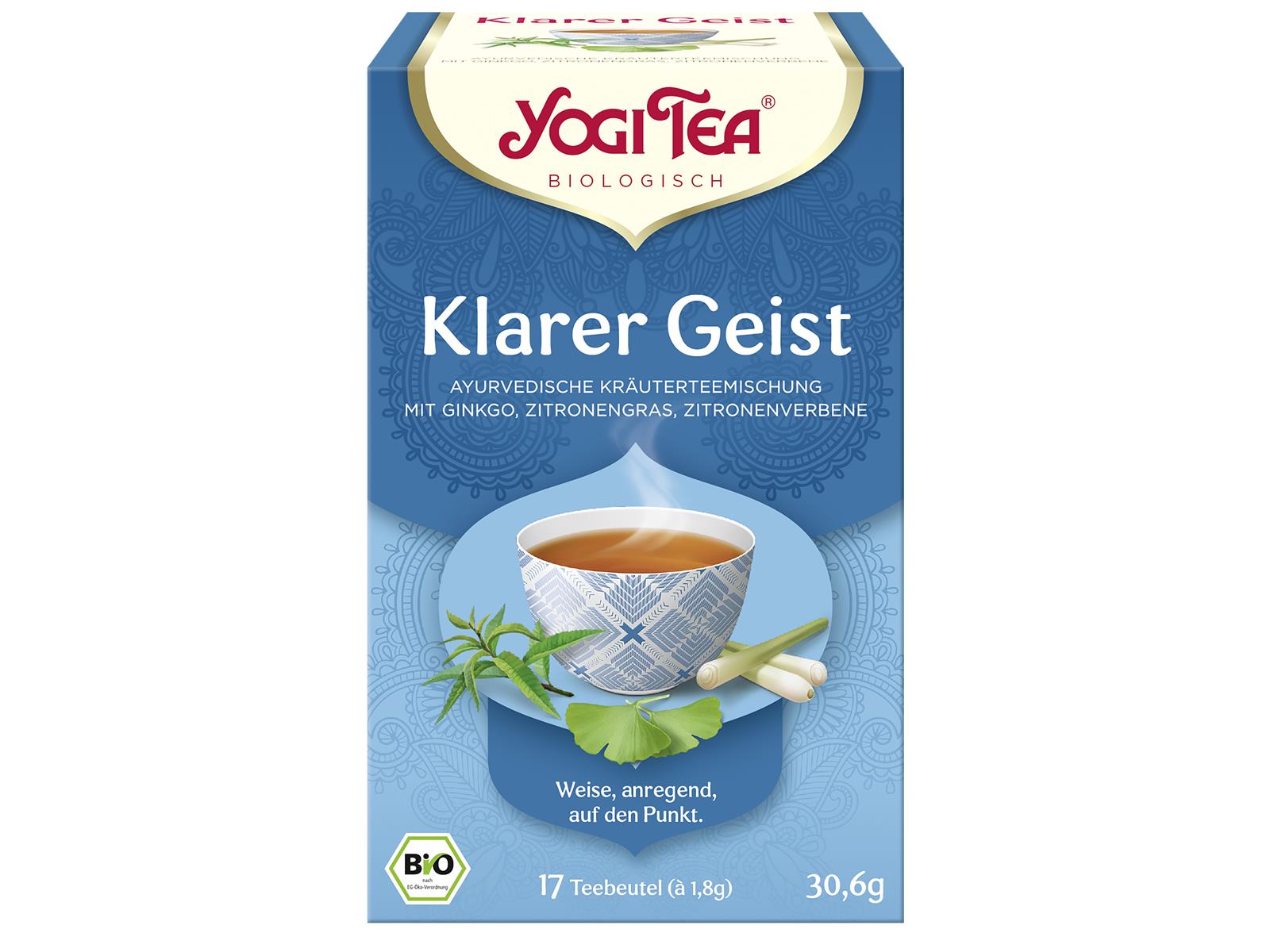 Yogi Tea Klarer Geist 17 Btl. 31 g