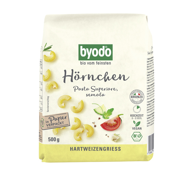 Byodo Hörnchen semola 500 g