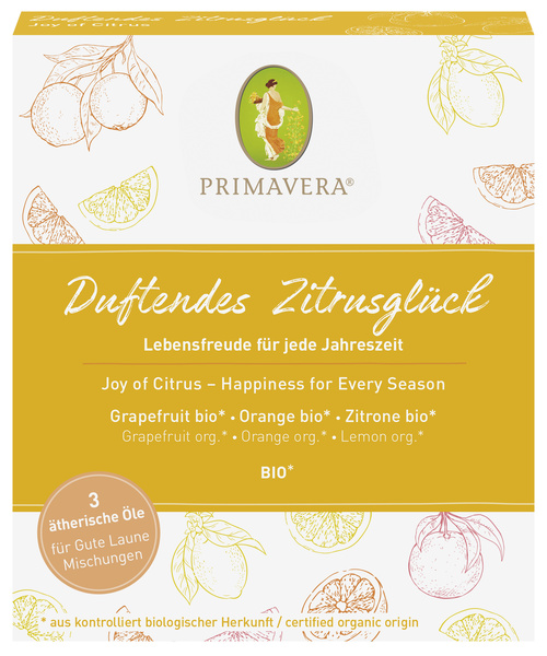 PRIMAVERA Set Duftendes Zitrusglück 15 ml