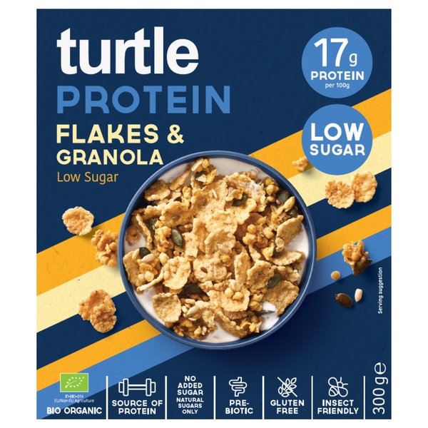 Turtle - Better Breakfast Protein Flakes 300 g