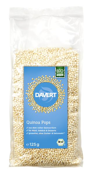 Davert Quinoa Pops 125 g