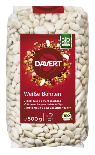 Davert Bohnen weiß 500 g