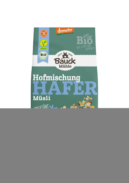 Hafer Müsli Hofmischung Demeter glutenfrei 425 g