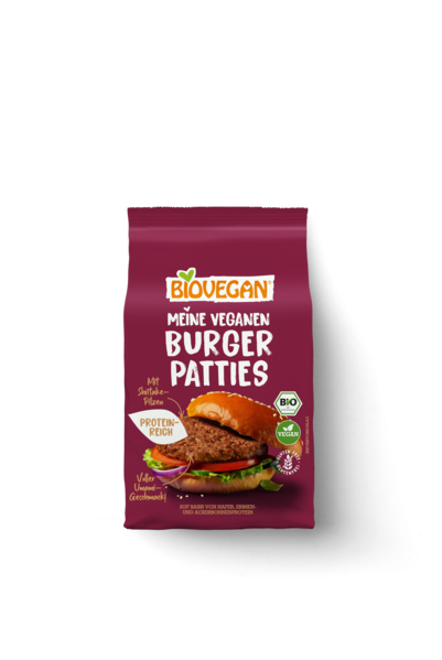 Biovegan Meine veganen Burger Patties 150 g