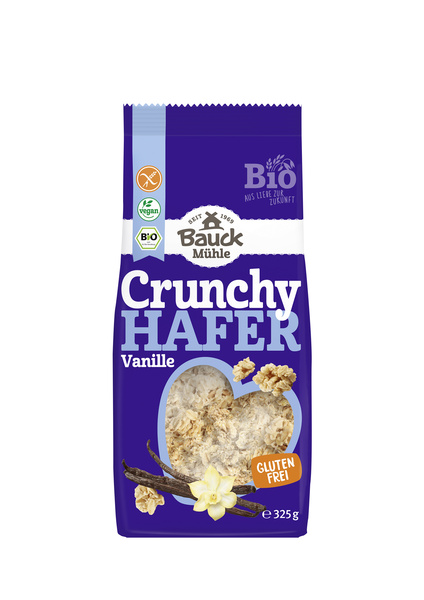 Bauck Mühle Hafer Crunchy Vanille glf 325 g