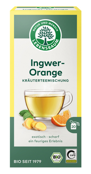 LEBENSBAUM INGWER-ORANGE 20 BTL. 40 g
