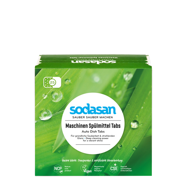 sodasan Geschirrspül-Tabs 25 Stk 500 g