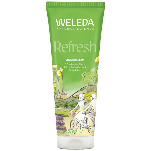 Weleda Refresh Shower Cream Citrus 200 ml