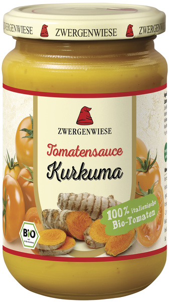 Zwergenwiese Tomatensauce Kurkuma 340 ml
