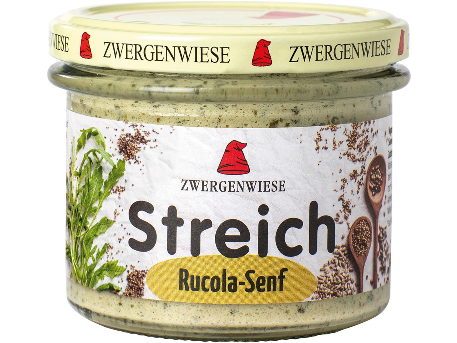 Zwergenwiese Rucola-Senf Streich 180g