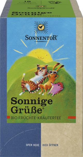Sonnentor Sonnige Grüße Tee 18 Btl. 45 g