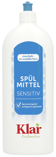 Klar Spülmittel sensitiv ohne Duft 1 l