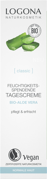 Logona Classic Feuchtigkeitsspendende Tagescreme Bio-Aloe 30 ml