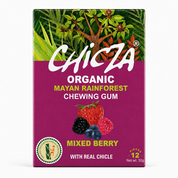 CHICZA Chicza Kaugummi Beeren Mix 30 g