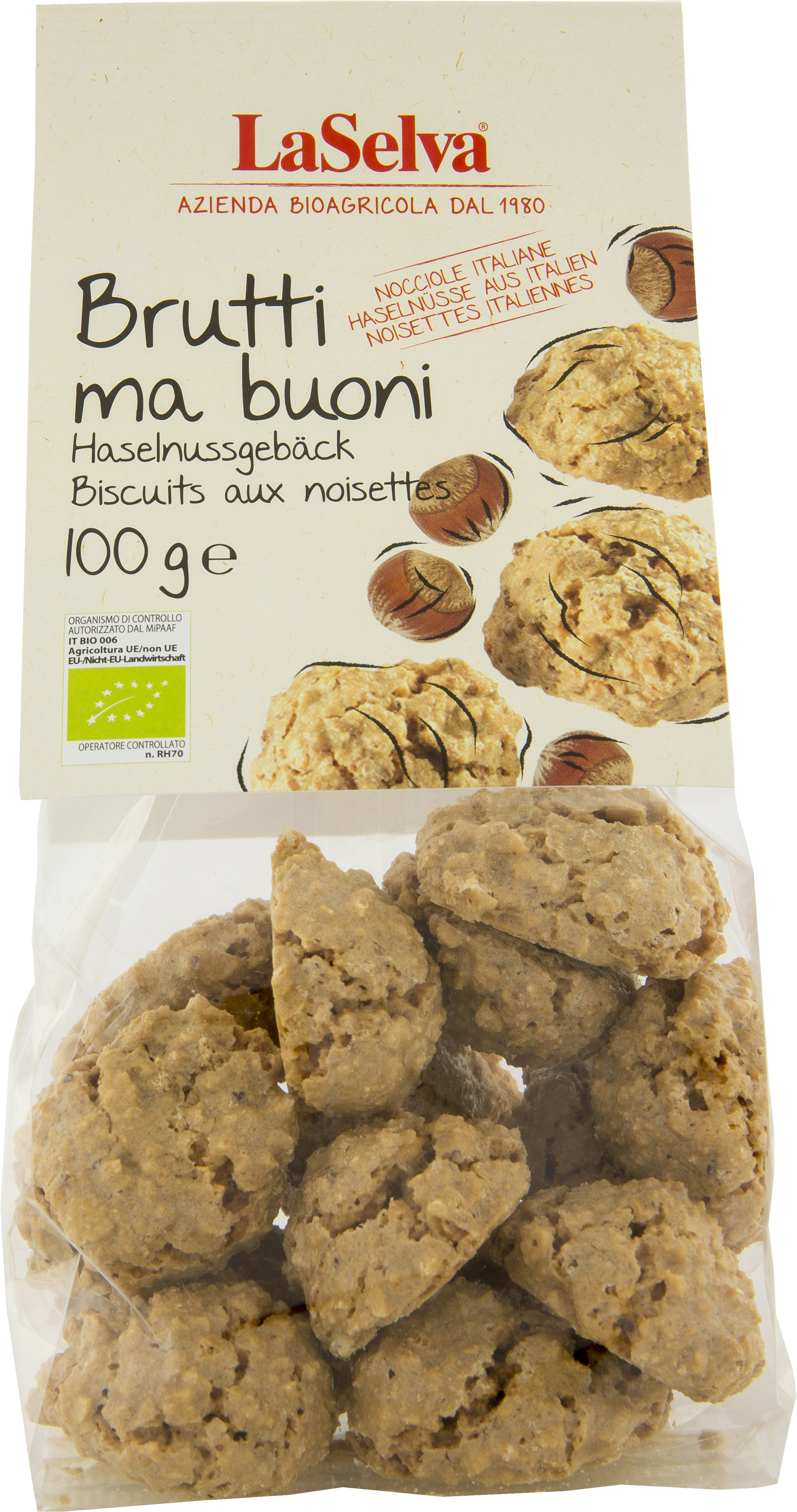 LaSelva Brutti ma buoni - Haselnussgebäck 100 g