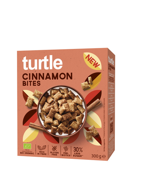 Turtle - Better Breakfast Cinnamon Bites glf 300 g