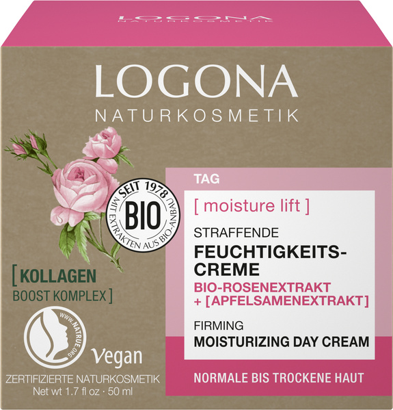Logona Moisture Lift Feuchtigkeitscreme 50 ml