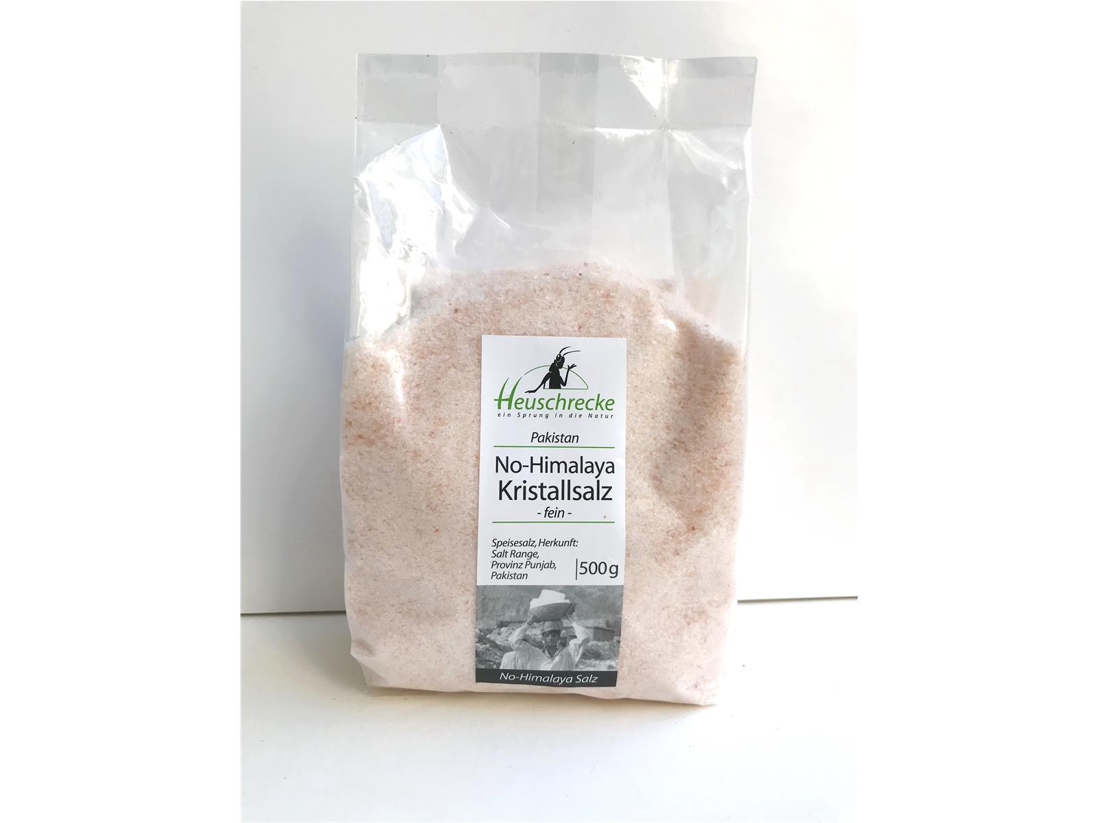 Heuschrecke Himalaya Salz fein NF 500 g