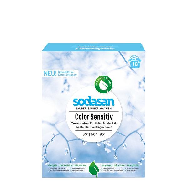 sodasan Color Waschpulver Sensitiv 1.01 kg