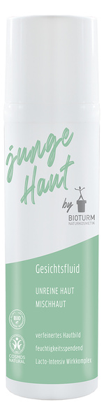 BIOTURM Gesichtsfluid junge Haut 75 ml