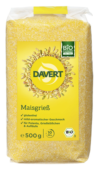 Davert Maisgrieß Polenta glf 500 g