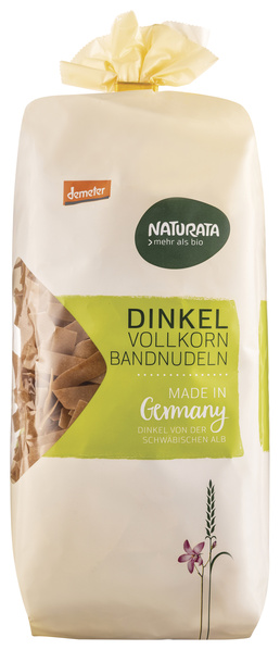 NATURATA Dinkel Vollkorn Bandnudeln 500 g