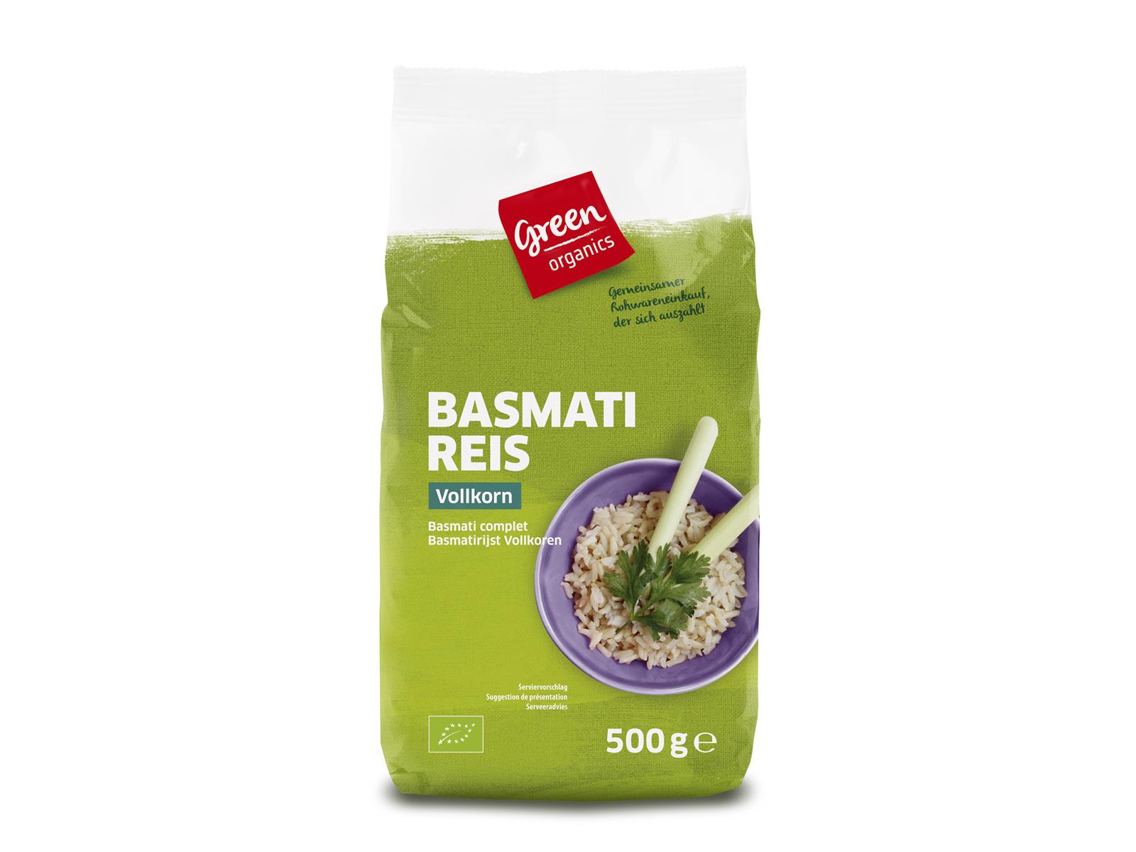 greenorganics Basmati Reis braun 500 g