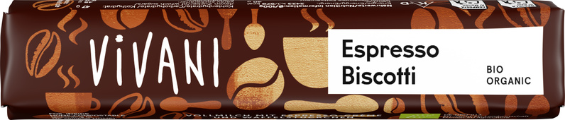 Vivani Espresso Biscotti Riegel 40 g